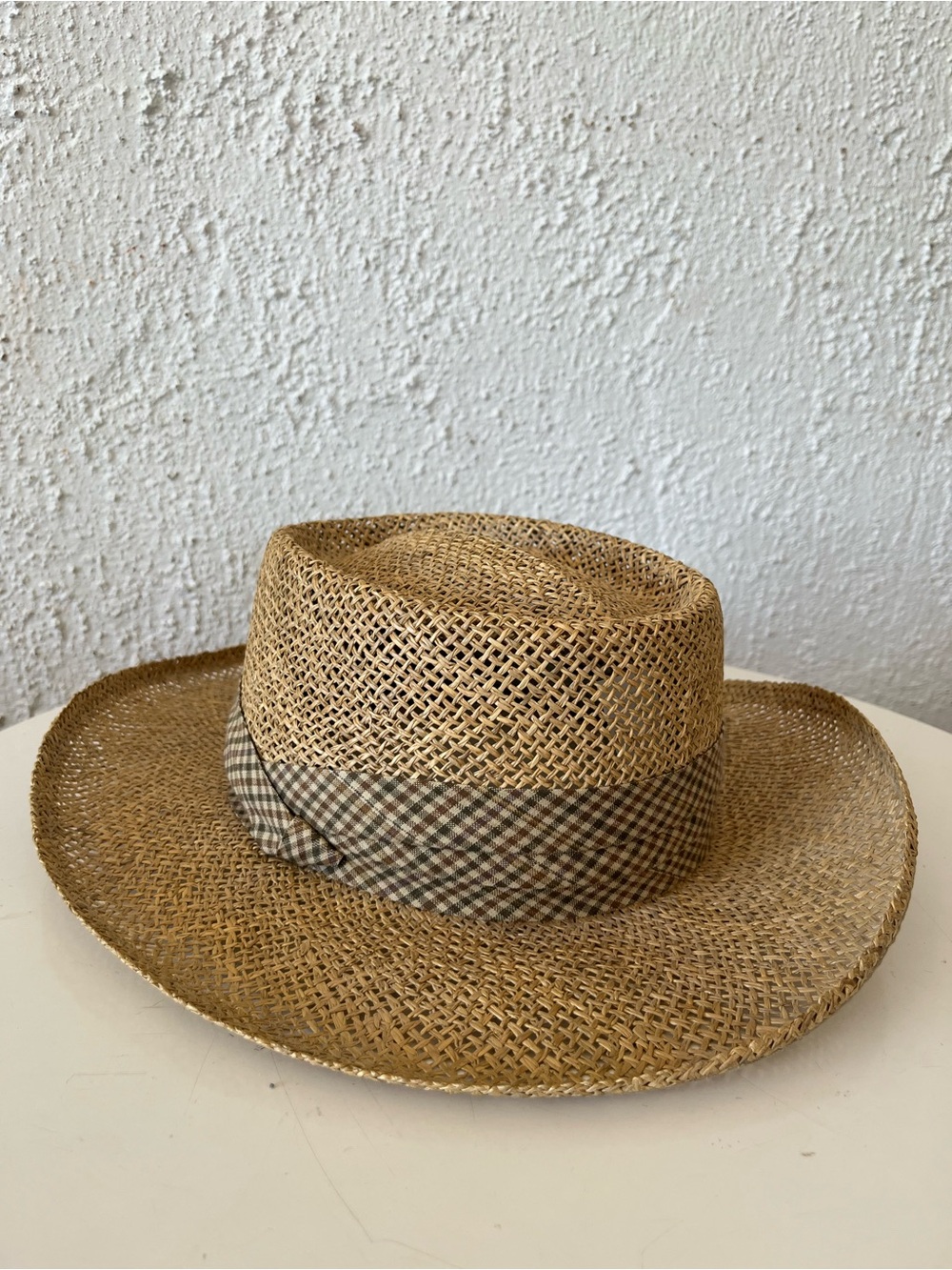 Country Gentleman Straw seagrass gamblers hat